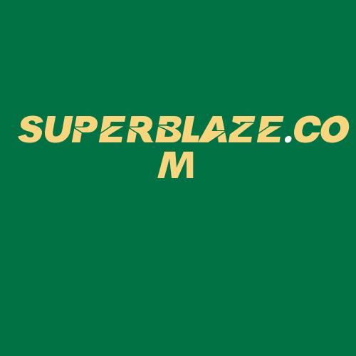 Logo da SUPERBLAZE